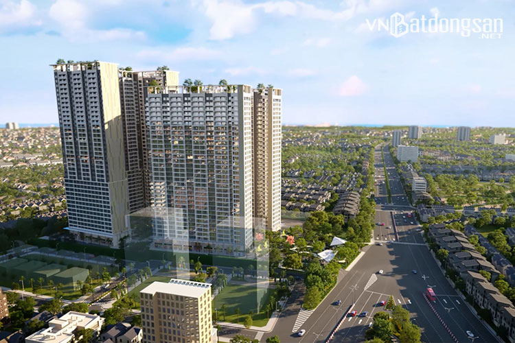 Lavita Thuan An nằm ngay cung đường huyết mạch, trong tương lai sẽ trở th&agrave;nh đại lộ thương mại - dịch vụ lớn nhất tỉnh B&igrave;nh Dương. Ảnh phối cảnh: Hưng Thịnh Land.