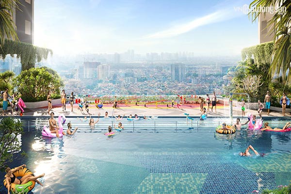 Hồ bơi tràn SKY POOL