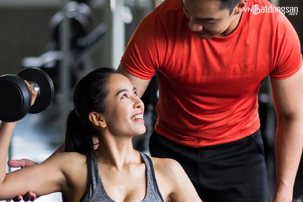 Khu tập GYM hiện đại