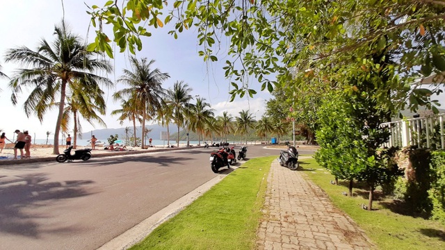 Hạ tầng đã hoàn thiện xung quanh các căn biệt thự biển tại Khu đô thị biển An Viên Nha Trang