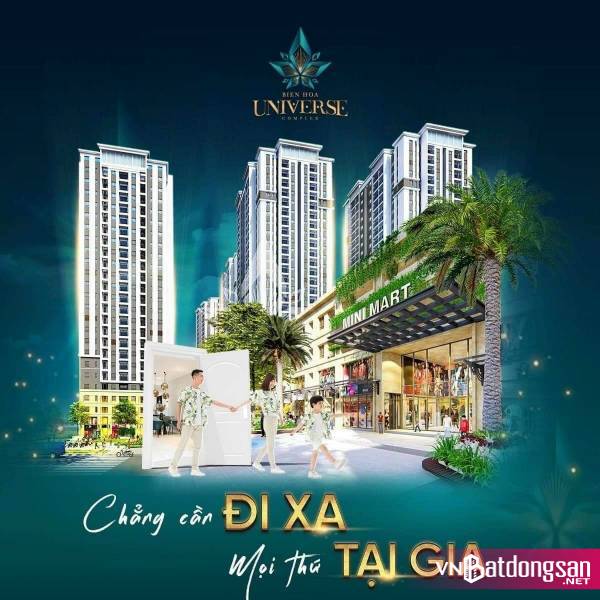 Bán căn hộ trung tâm TP Biên Hoà giá rẻ bất ngờ cho mùa dịch